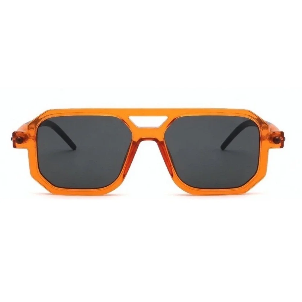 Retro Rectangle Flat Top Women Sunglasses -Chunky Square Tinted Sun Glasses 2026